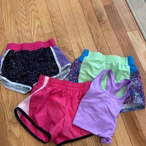 Lot- Girls Size 6 activewear.